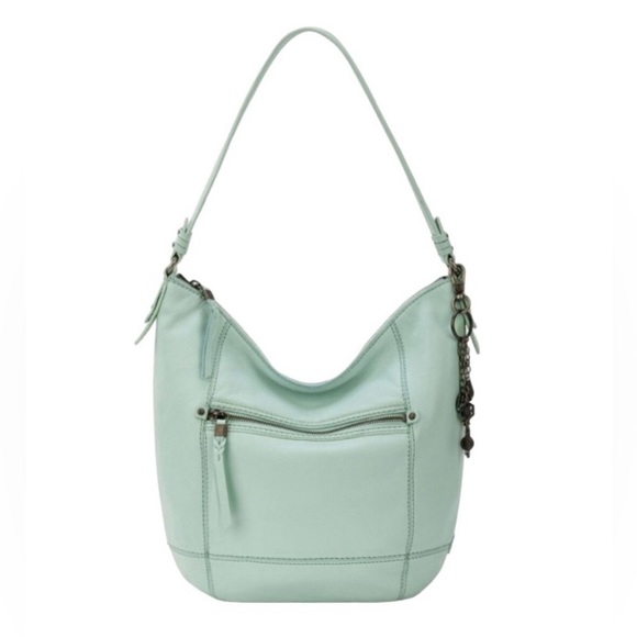 The Sak Handbags - The Sak Pebble Leather Honeydew Hobo Bag